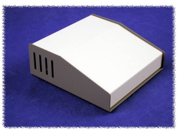 Hammond Electronics 515-0910 Pult-Schrank 157 X 116 X 58 Aluminium Grå 1 Stk