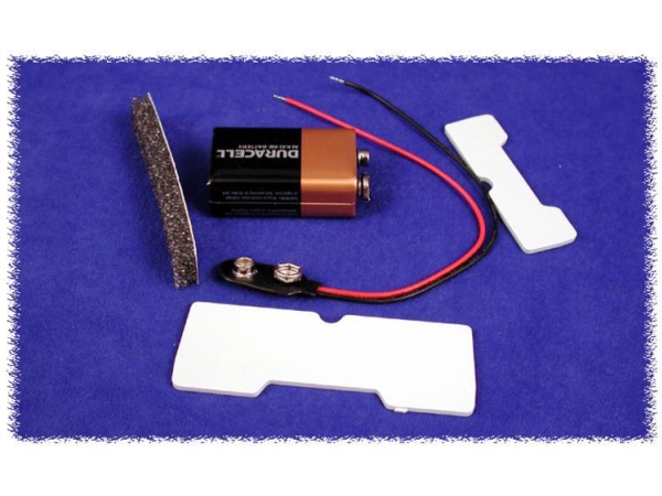 Hammond Electronics Bs61 Batteriehalter 1 X 9 V-Batterie Kunststoff Schwarz 1 St.