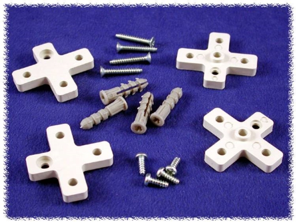 Hammond Electronics Mf0045 Wall Mount Abs Grå 1 Stk