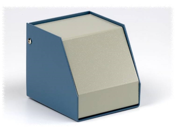 Hammond Electronics Scem161110wh Instrumentengehäuse 114 X 165 X 102 Aluminium Blau/Grau 1 Stk