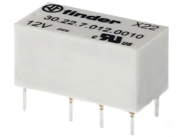 Finder 30.22.7.012.0000 Druckrelais 12 V/Dc 2 A 2 X Schalter 1 St