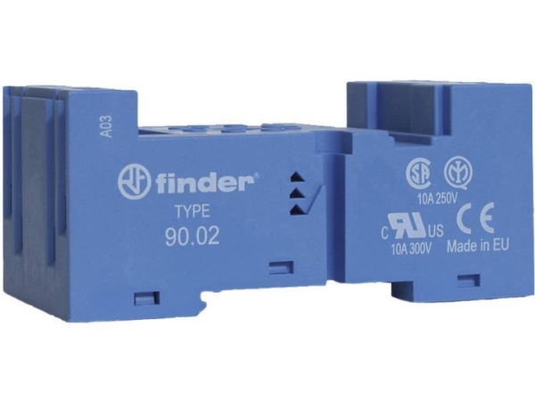 Finder 90.02 Relæsokkel Passer Til Serie: Weg Serie Cwc12 Finder 60.12 1 Stk