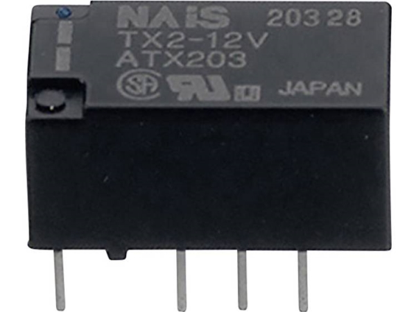Panasonic Txs212 Print-Relais 12 V/Dc 1 A 2 X Schalter 1 St