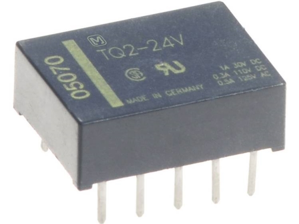Panasonic Tq2l25 Printrelæ 5 V/Dc 1 A 2 X Omskifter 1 Stk