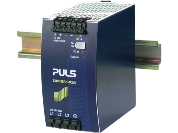 Puls Qt20.241 Strømforsyning Til Din-Skinne (Din-Rail) 24 V/Dc 20 A 480 W Antal Udgange:1 X Indhold 1 Stk