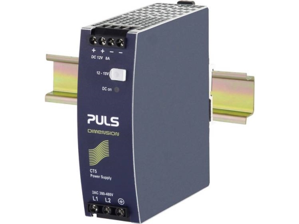 Puls Dimension Ct5.121 Din-Skinne Strømforsyning 12 V/Dc 8 A 96 W, 1 Stk