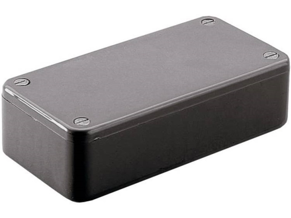 Hammond Electronics 1591Ubk Euro-Kabinet 120 X 120 X 59 Abs Sort 1 Stk