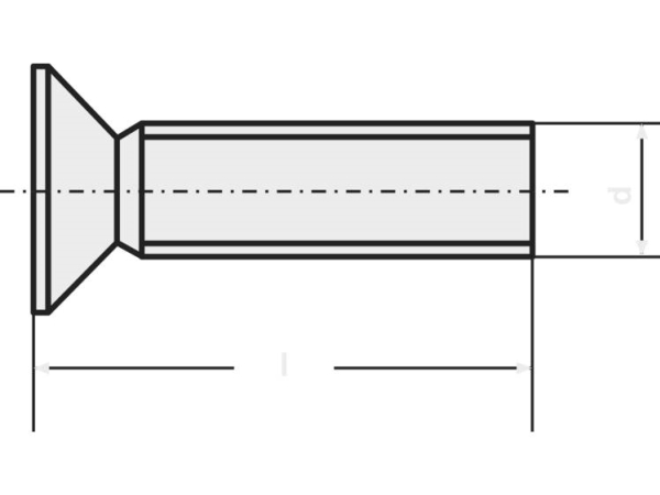 Toolcraft M3*8 D965-4.8-A2k Senkschrauben M3 8 Mm Schlitz Din 965 Stahl Verzinkt 100 Stk