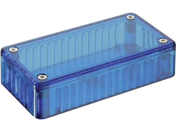 Hammond Electronics 1591 Atbu Universalkabinet 100 X 50 X 25 Polykarbonat Blå 1 Stk