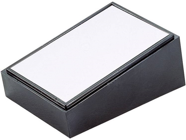 Teko 104.9 Pult-Kabinet (L X B X H) 213 X 130 X 77 Mm Kunststoff, Aluminium Schwarz/Silber 1 Stk