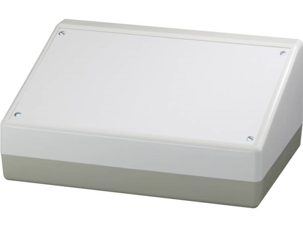 Okw As054486 Pult-Kabinet (B X H X T) 220 X 100 X 156 Mm Abs, Aluminium Aluminium (Anodiseret) 1 Stk
