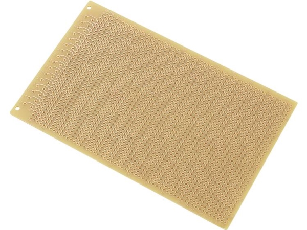 Conrad Components Su527413 Europäische Druckplatte Hartpapier (L X B) 160 Mm X 100 Mm 35 Μm Rasterweite 2,54 Mm Inhalt 1 Stück