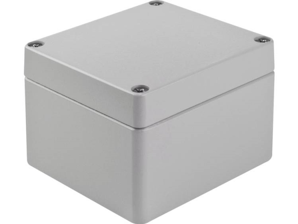 Bopla Universal-Gehäuse 122 X 120 X 81 Aluminium Silber-Grau (Ral 7001) A 119 1 St. (01119000.H)