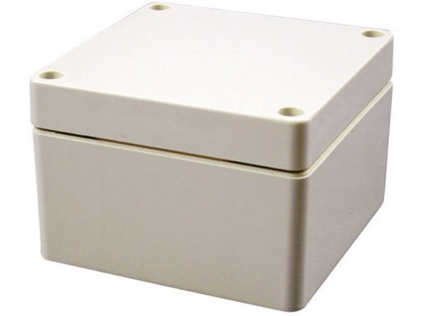 Hammond Electronics 1554Egy Universalkabinet 90 X 90 X 60 Abs Gråhvid (Ral 7035) 1 Stk