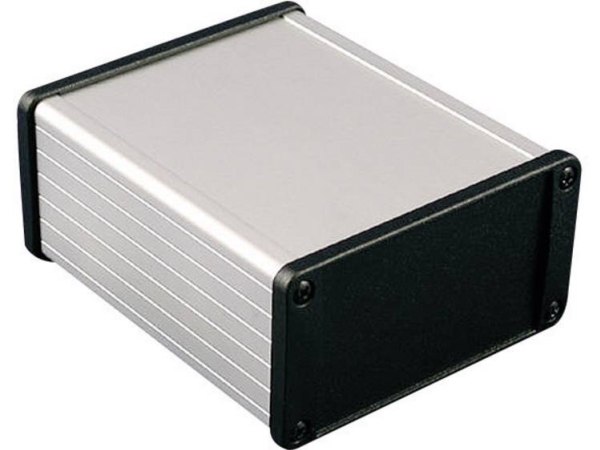 Hammond Electronics Hammond Electronics 1457N1201bk Universal Cabinet 120 X 104 X 54,6 Aluminium Schwarz 1 Stück