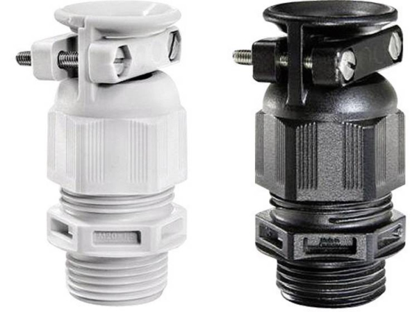 Wiska Eskvz M12 Ral 9005 10061475 Kabelverschraubung M12 Polyamid Schwarz 1 St