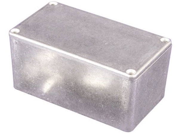 Hammond Electronics Hammond Electronics 1550Mbk Universal Cabinet 120 X 100 X 35 Aluminium Schwarz 1 Stück