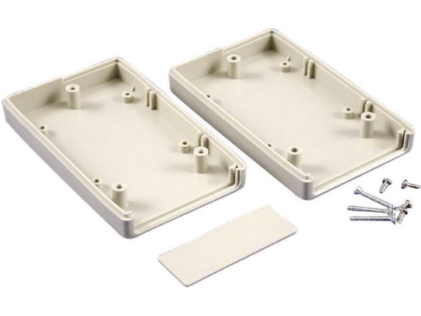 Hammond Electronics Rh3135 Handgehäuse 120 X 70 X 25 Abs Grauweiß (Ral 7035) 1 Stk
