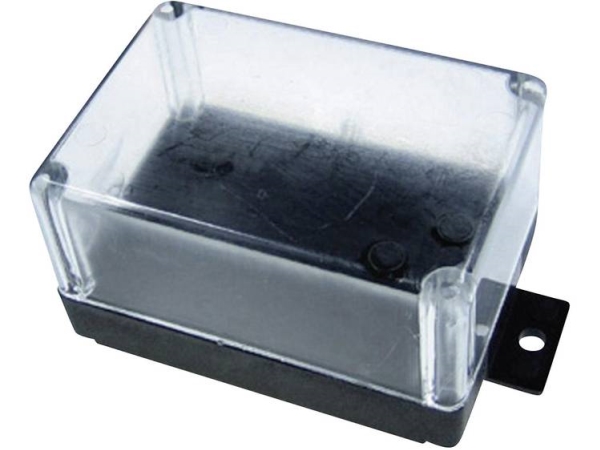 Kemo G021 Universalkabinett 72 X 50 X 40 Thermoplast Schwarz/Transparent 1 Stück