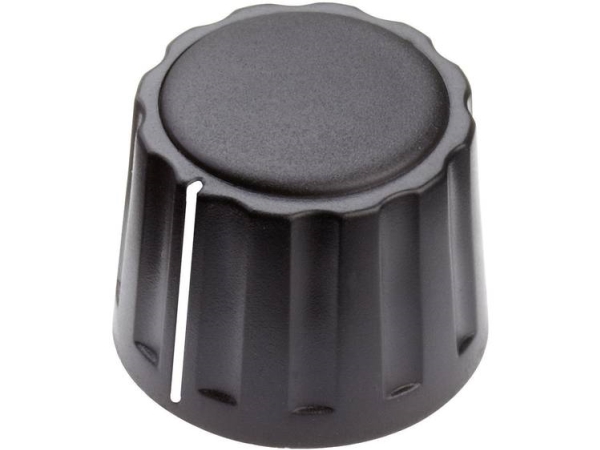 Mentor 4332.4001 4332.4001 Drejeknap Med Viser Sort (Ø X H) 20 Mm X 15 Mm 1 Stk