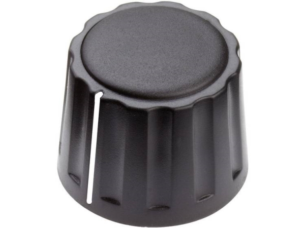 Mentor 4332.6001 Drehknopf Mit Anzeige Schwarz (Ø X H) 20 Mm X 15 Mm 1 St