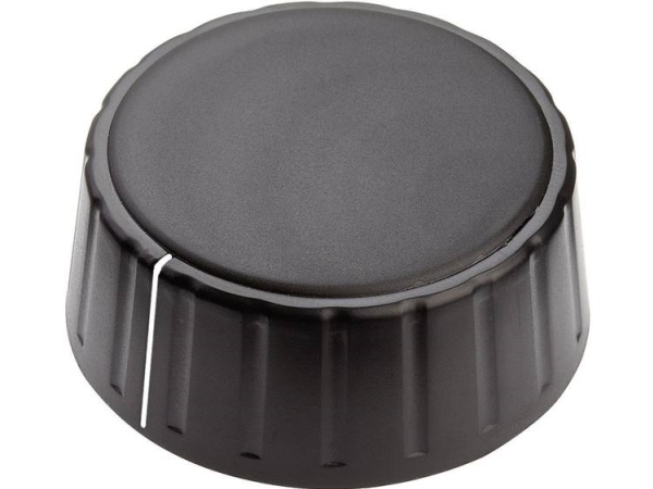 Mentor 4335.6001 Drehknopf Mit Anzeige Schwarz (Ø X H) 48 Mm X 19 Mm 1 St