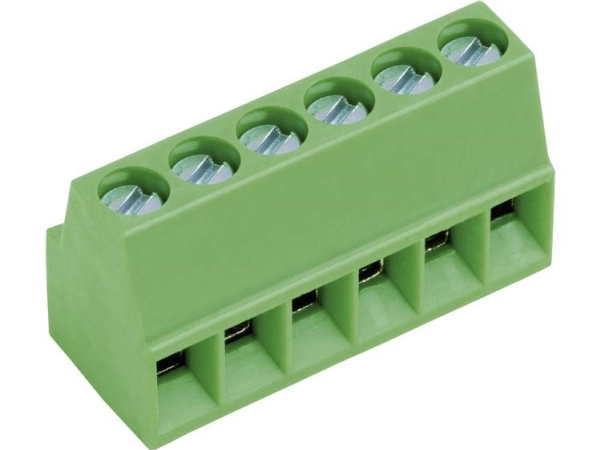 Ptr Akz692/12-2.54-V-Grün Schraubklemmleiste 0,75 Mm² Poltal 12 Grün 1 St