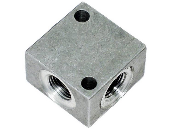 Aluminium Cross Manifold 1/2