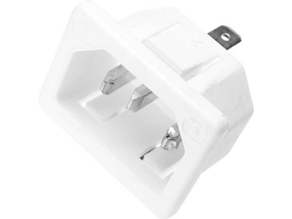 Martin Kaiser 753/Ws Iec-Stik 753 Stik, Indbygning Lodret Samlet Poltal: 2 + Pe 10 A Hvid 1 Stk
