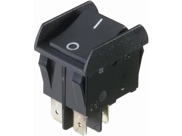 Interbär 3652-852.22 Wippkontakt 3652-852.22 250 V/Ac 16 A 2 X Ein/Aus Klickend 1 Stk