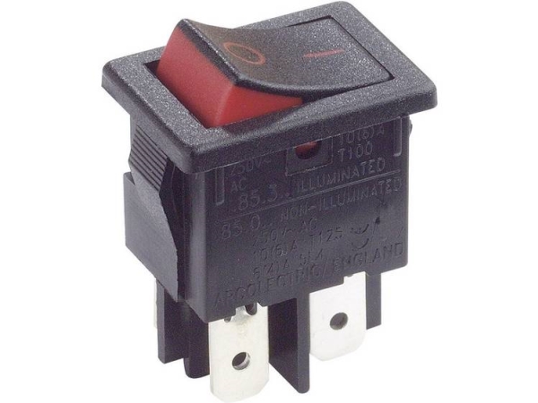 Bulgin H8550xbaaa Vippekontakt 1 Stk