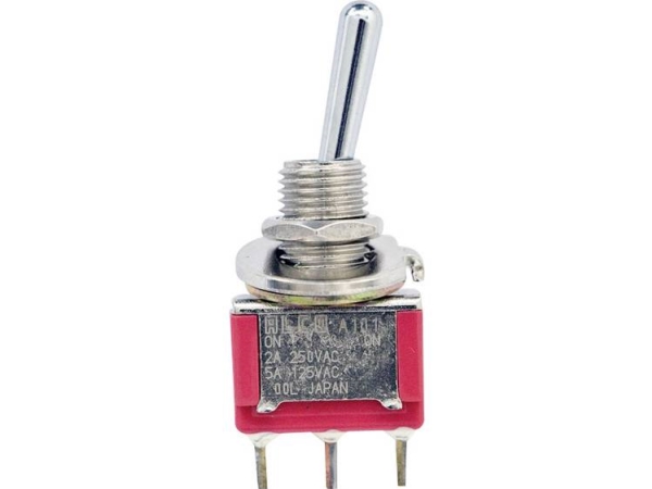 Te Connectivity 4-1825136-5 4-1825136-5 Vippeafbryder 250 V/Ac 2 A 1 X On/On Klikkende 1 Stk