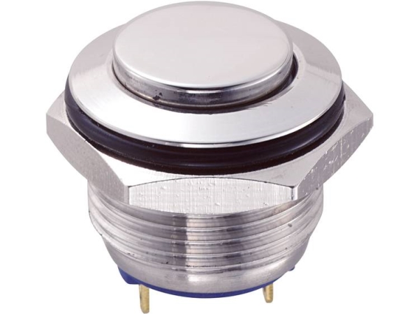 Tru Components Gq16h-10/J/S Festverdrahteter Taster 48 V/Dc 2 A 1 X Aus/(Ein) Berührung Ip65 1 Stück