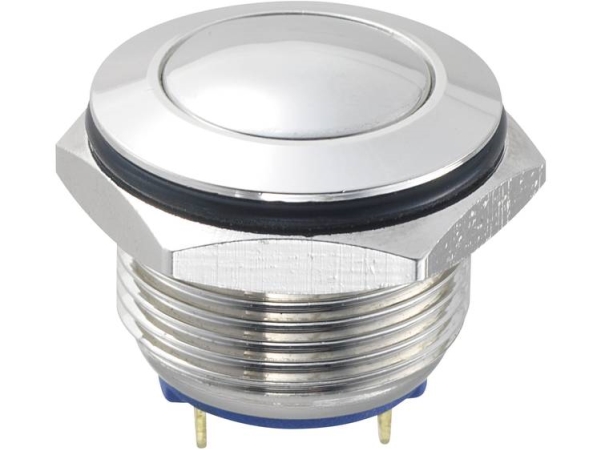 Tru Components Gq16b-10/J/N Festverdrahteter Taster 48 V/Dc 2 A 1 X Aus/(Ein) Berührung Ip65 1 Stück