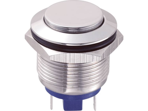 Tru Components Gq19h-10/J/S Festverdrahteter Taster 48 V/Dc 2 A 1 X Aus/(Ein) Berührung Ip65 1 Stück