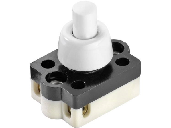 Interbär 3076-001.01 3076-001.01 250 V/Ac 2 A 1 X Off/On Klikkende 1 Stk