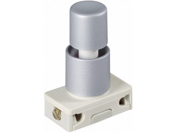 Interbär 3030-611.81 Druckschalter 250 V/Ac 2 A 1X Ein/Aus Klick 1 Stk