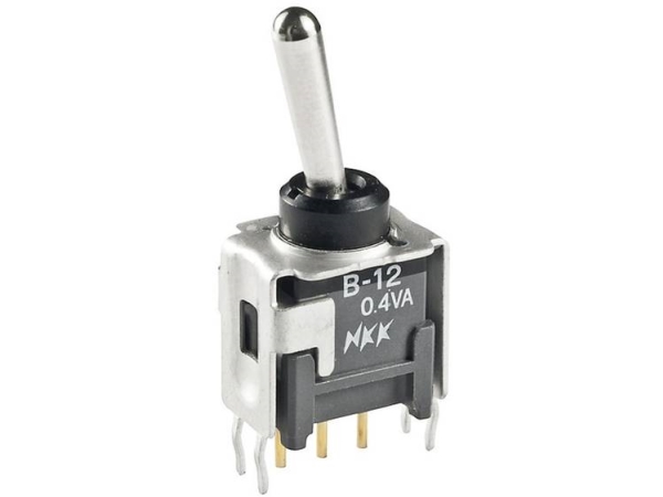 Nkk Schalter B19ap Wippschalter 28 V/Dc 0,1 A 1 X Ein/Aus/(Ein) Klickend/0/Klopfend 1 St