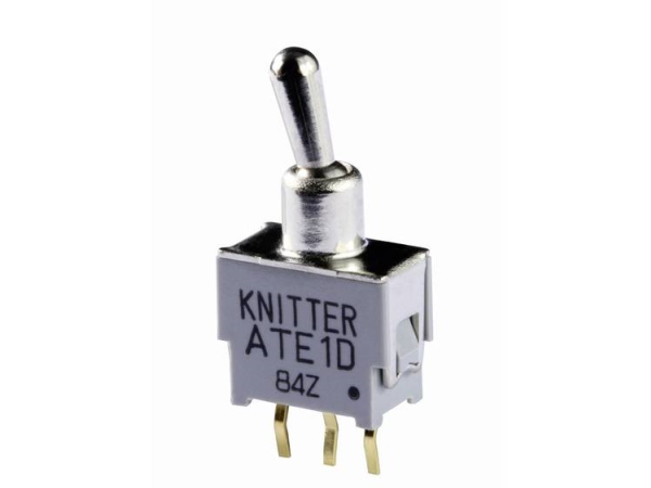 Knitter-Schalter Ate 1D-Ra Wippschalter 48 V Dc/Ac 0,05 A 1 X Ein/Ein Klickend 1 Stück