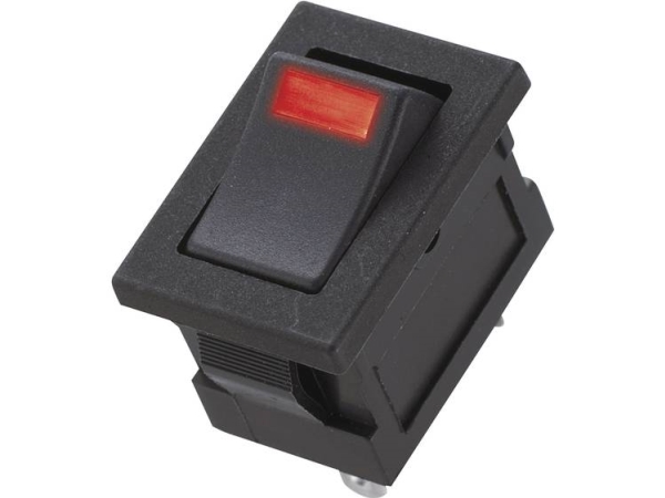 Miyama Ds-850-K-F1-Lr Vippekontakt 250 V/Ac 3 A 1 X Off/On Klikkende 1 Stk
