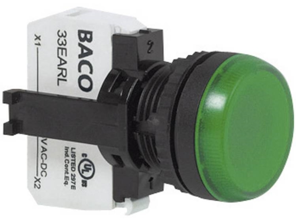 Baco L20se20h Signalleuchte Mit Led-Element Grün 230 V/Ac 1 St
