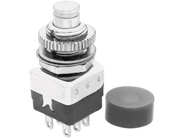 Apem 104450003 Taster 220 V/Ac 2 A 2X On/(Off) Tastend 1 Stk