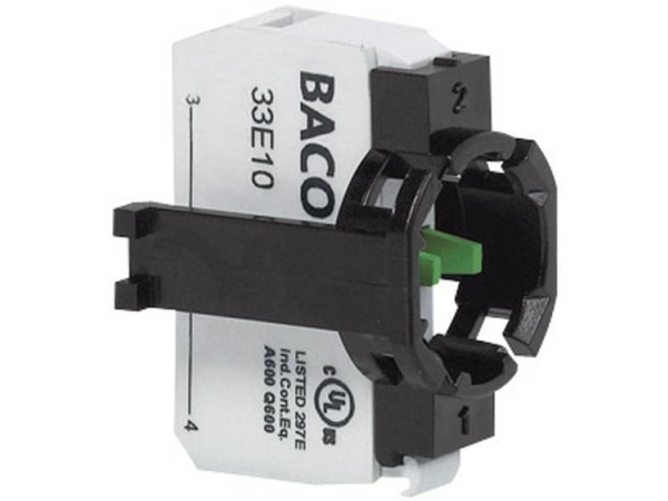Baco 331E10 Kontaktelement 1X Schließkontakt Tastend 600 V