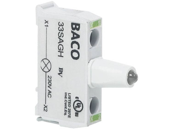 Baco Ba33sawl Led-Element Weiß 12 V/Dc, 24 V/Dc 1 St