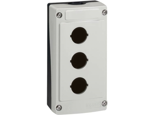 Baco Balbx0300 Tomt Hus 3 Installationspunkter (L X B X H) 140 X 74 X 47,9 Mm Grå, Sort 1 Stk
