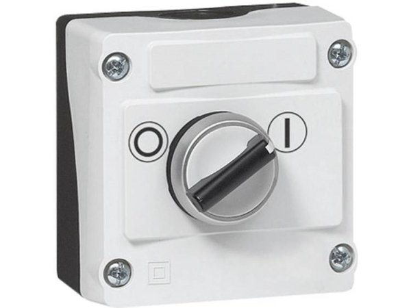 Baco 224216 Lbx12510 Drehkontakt Im Gehäuse Schwarz/Grau, Drehentlastung 1 Stk