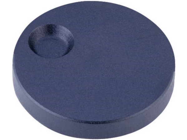Alps 863002 863002 Drejeknap Med Fingerudsparing Antracit (Ø X H) 45 Mm X 9.2 Mm 1 Stk