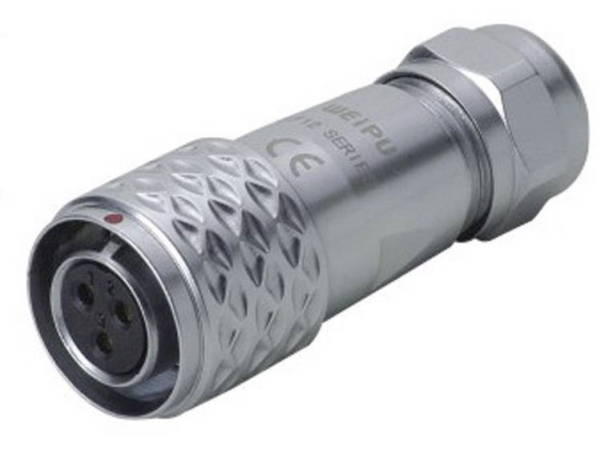 Weipu Sf1210/S5 Ii Rundsteckverbinder Kupplung, Gerade Serie (Rundsteckverbinder): Sf12 Gesamtzahl Der Pole: 5 1 St