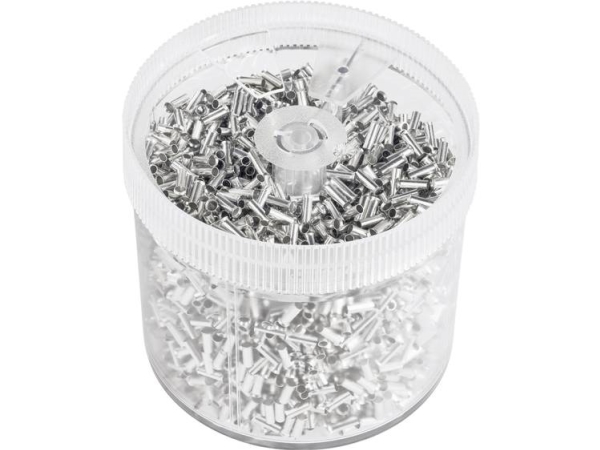 Vogt Verbindungstechnik 440106.47S50 Aderendhülse 0,5 Mm² Unisoliert Metall 5000 Stk