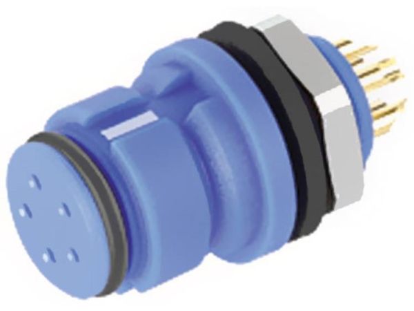 Binder 99 9212 060 04 Rundsteckverbindung, Einbau Gesamtpolzahl: 4 Serie (Rundsteckverbindung): 620 1 Stk